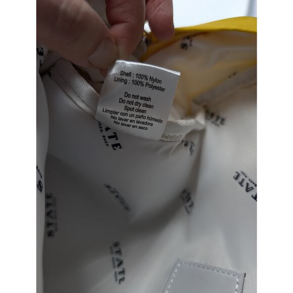 Slate Lorimer Mini Backpack‎ Yellow B6050 Travel Lightweight Nylon Minimalist main image 12